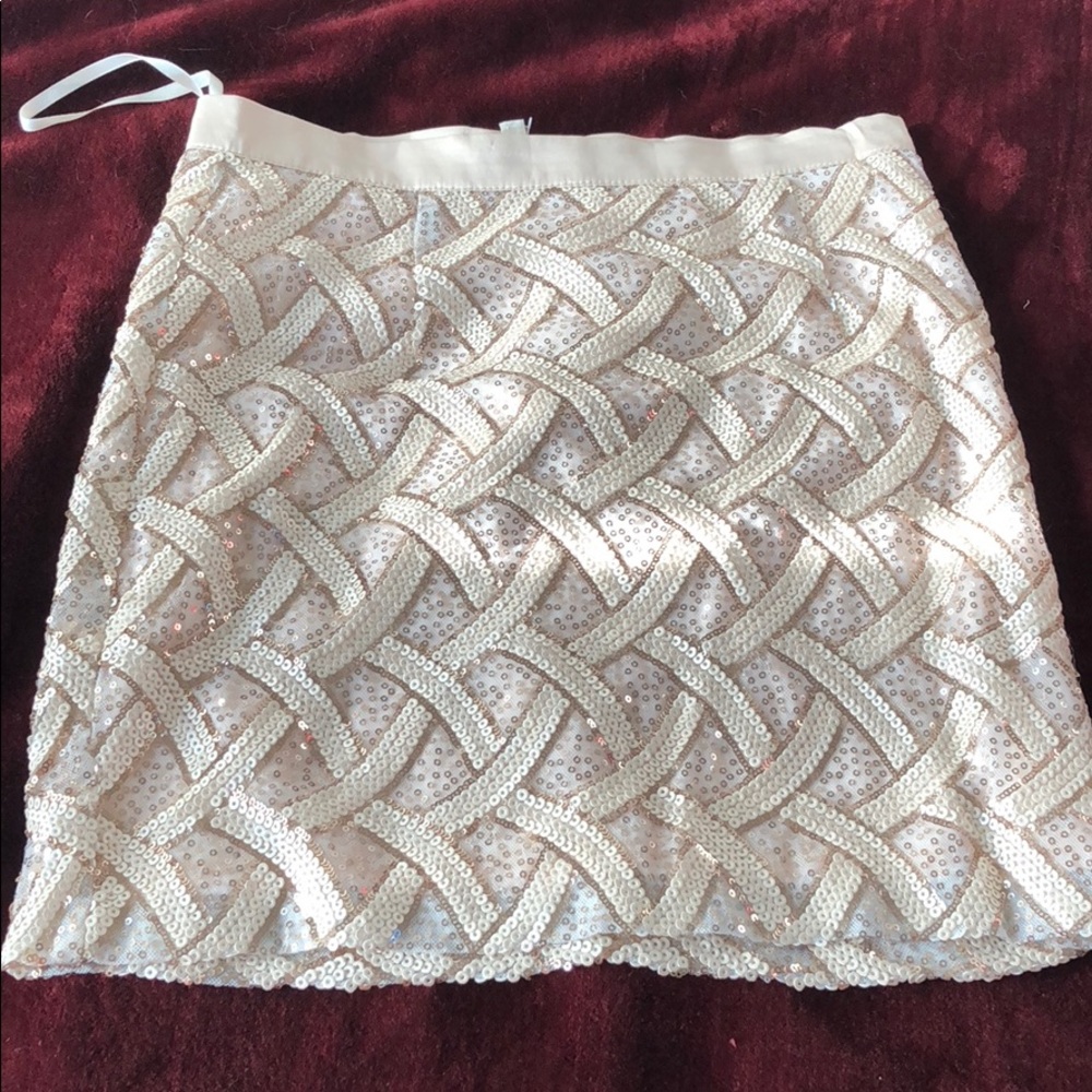 Gianni Bini Sequin Skirt